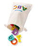 abc crayons set, crayons shaped like letters of the alphabet