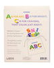 abc crayons set, crayons shaped like letters of the alphabet