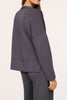 airessentials cardigan in dark slate color from spanx