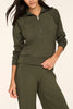 Monstera Airessentials Half Zip from spanx