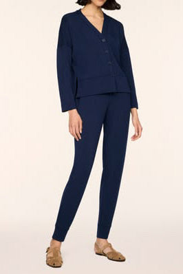 Timeless Navy Airessentials Slim Cuff Jogger from spanx