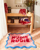 Amalie Nudie Bath Mat in hibiscus pink