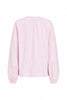 lightweight blouse in pretty pale pink