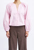 lightweight blouse in pretty pale pink