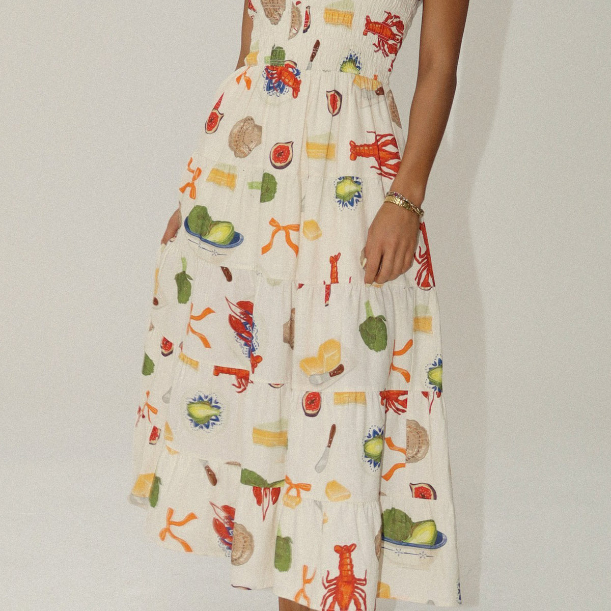 Annie Lobster Printed Dress *XS-L* | Women's Clothing | Personify