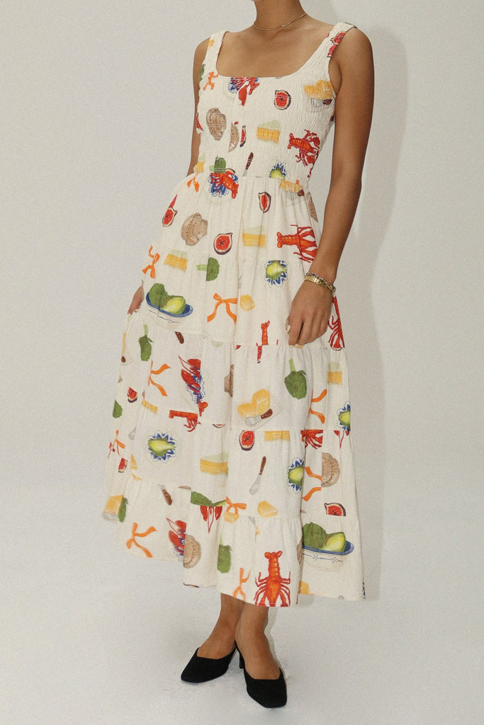 *RESTOCK* Annie Lobster Printed Dress *XS-L* *RESTOCK* Annie Lobster Printed Dress *XS-L*