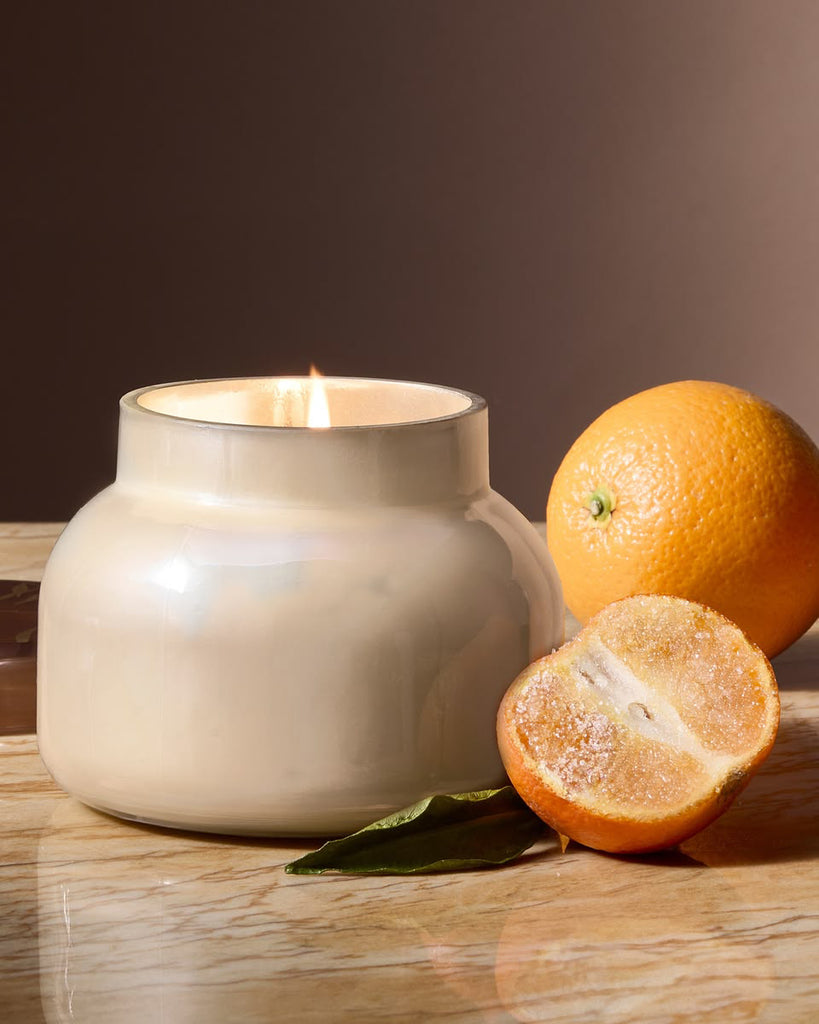 Volcano Autumn Glow Signature Candle from capri blue