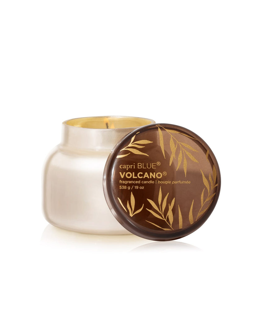 Volcano Autumn Glow Signature Candle from capri blue