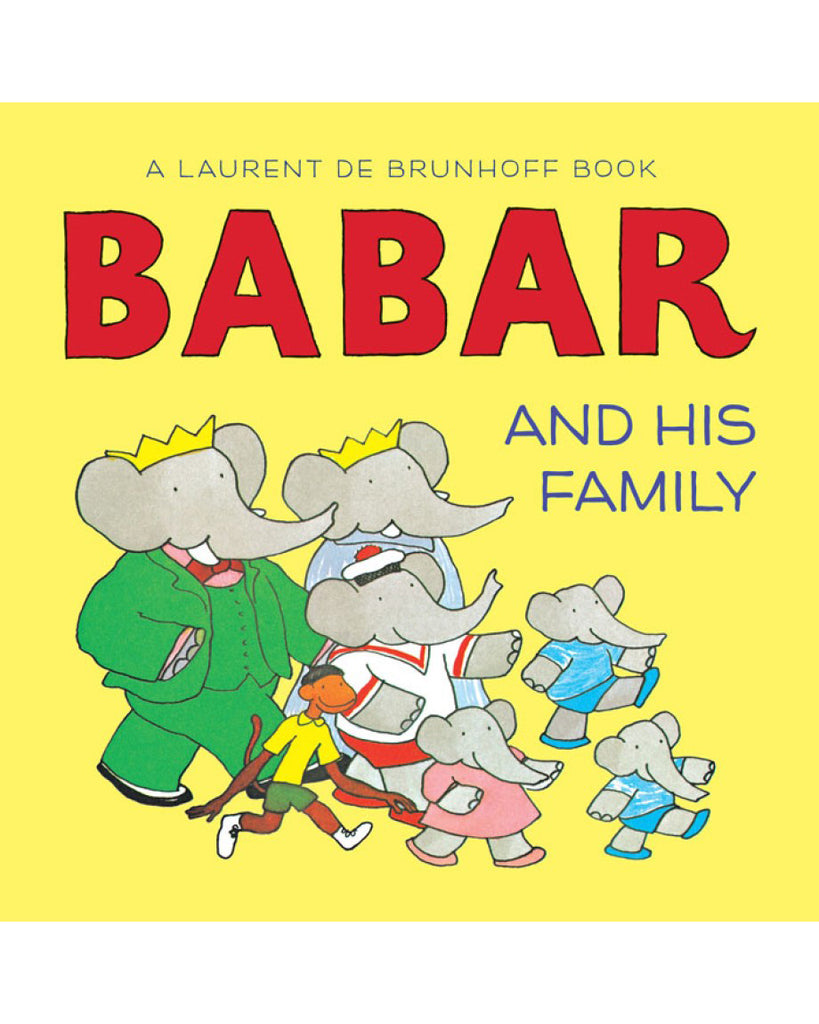 Babar and His Family Board Book