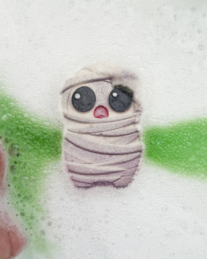 prize bath bomb, baby mummy