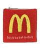 beaded coin pouch with the mcdonalds golden arches