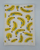 beaded towel with yellow bananas