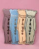 back of the genuine leather bear bookmarks