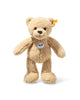 plush teddy bear in khaki from steiff