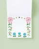 Block Memo Pad, flower gate