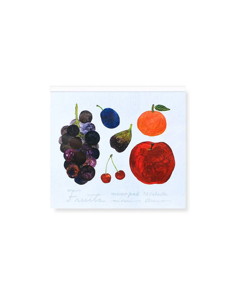 Block Memo Pad, fruit basket 