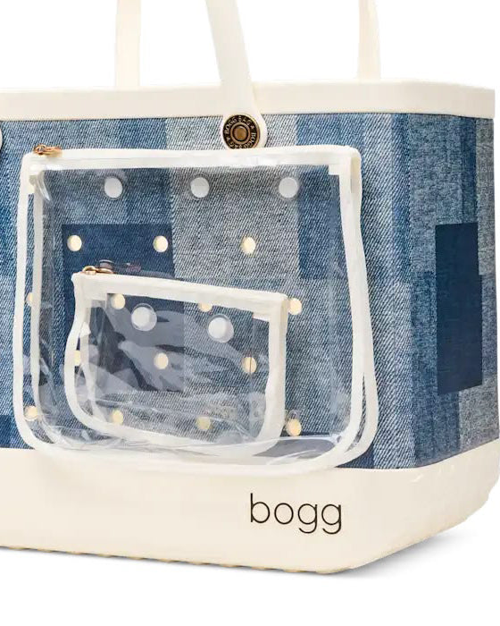 blue jean original bogg bag