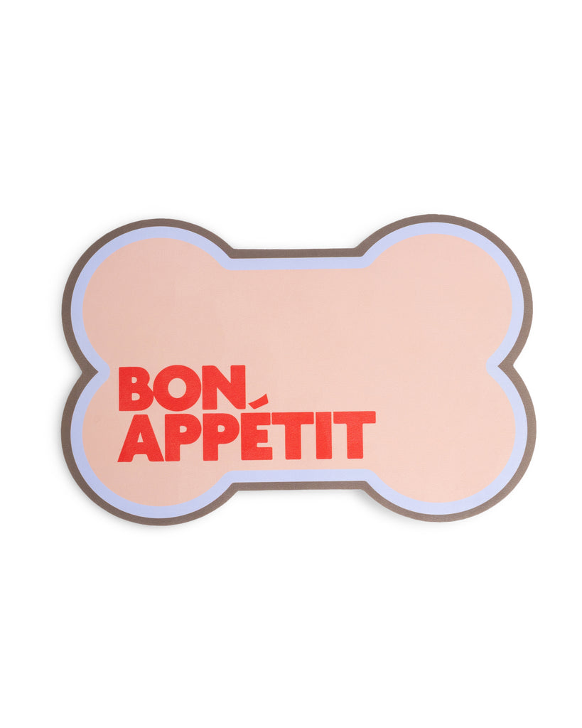 cute absorbent mat for a pet's water bowl