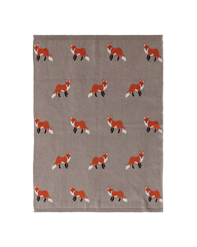 bonnie baby blanket foxes