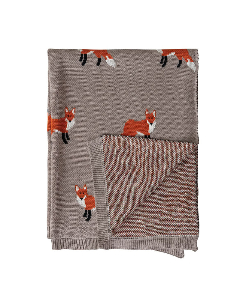 bonnie baby blanket foxes