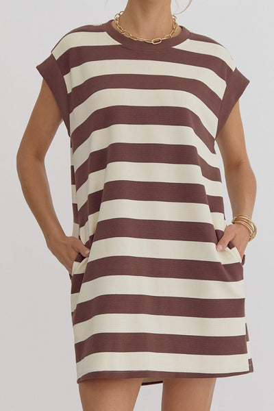 princess polly baby blue dress Women's Brown Dresses main image 0