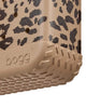 camel and hot cocoa leopard print bogg bag, baby