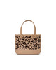 camel and hot cocoa leopard print bogg bag, bitty