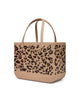 camel and hot cocoa leopard print bogg bag, original