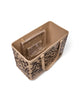 camel and hot cocoa leopard print bogg bag, original