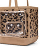 camel and hot cocoa leopard print bogg bag, original