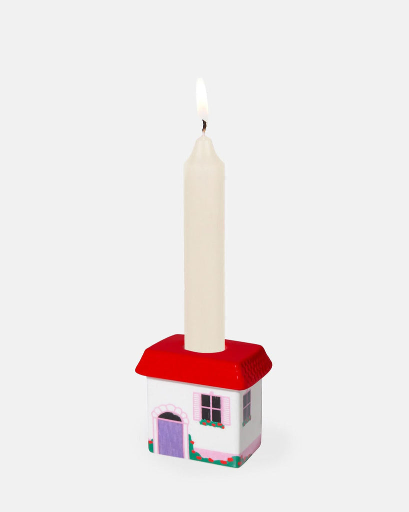 cottage candle holder