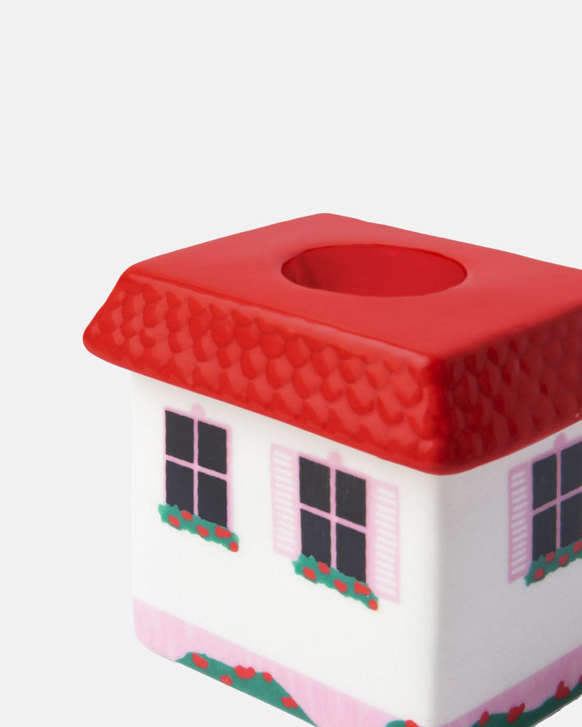 cottage candle holder