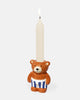 teddy bear candle holder