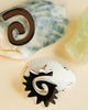 Caracol & Espiral Silver Studs