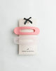 cassie banana clip set in blush