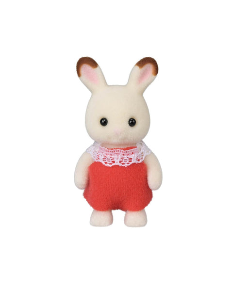 chocolate rabbit baby from calico critters