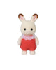 chocolate rabbit baby from calico critters