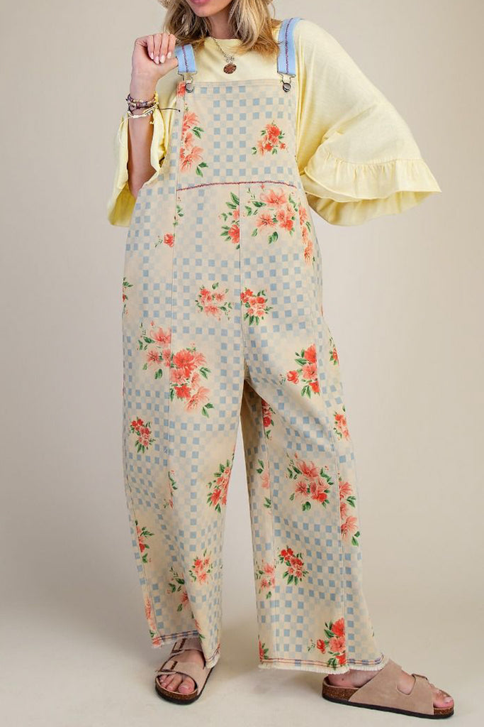 Chopin Floral Overalls