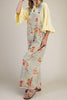 Chopin Floral Overalls