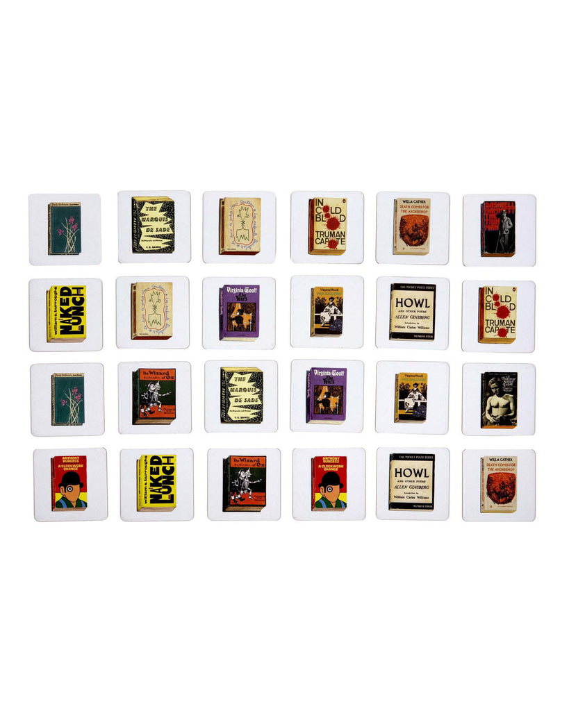 Classic Paperbacks Memory Game
