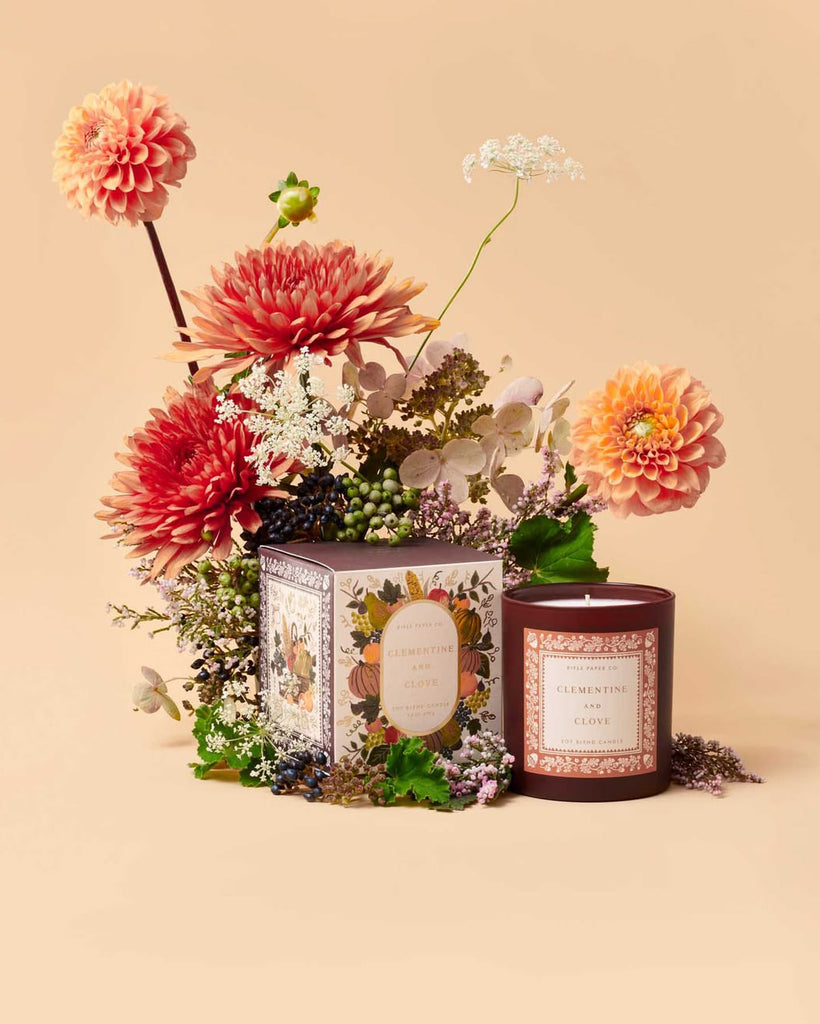 Clementine & Clove Candle from rifle paper co