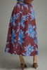 Cocoa Wine Floral Skirt