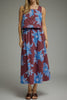 Cocoa Wine Floral Skirt