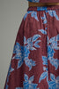 Cocoa Wine Floral Skirt