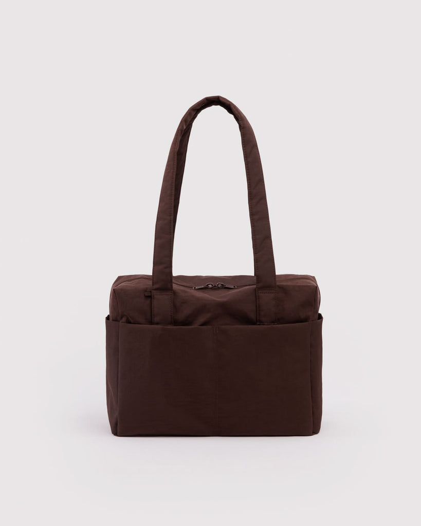 everyday bag from baggu in coffee brown
