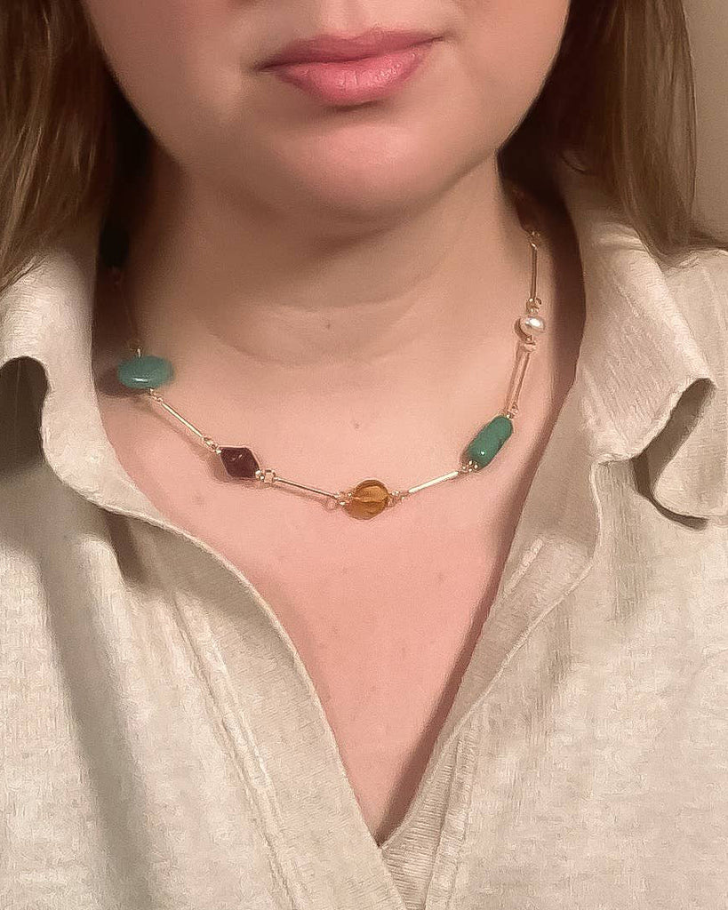 Composition Necklace, No. 6