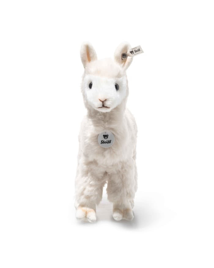 cozy alpaca plush toy from steiff