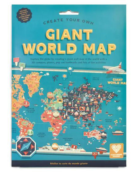 Create Your Own Giant World Map | Kids + Baby | Personify – Personify Shop