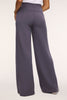 airessentials wide leg pants in dark slate from spanx