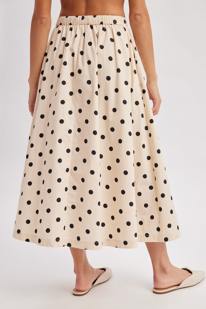 Dauphine Polka Dot Skirt